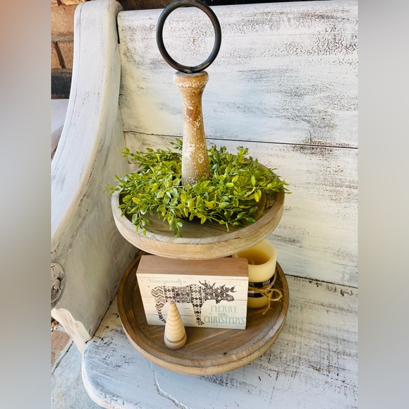 *Weathered Two Tiered Tray - Picture 13 of 13